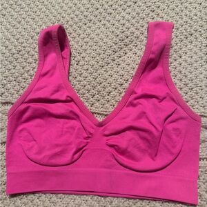 Vibrant Pink Comfort Bra